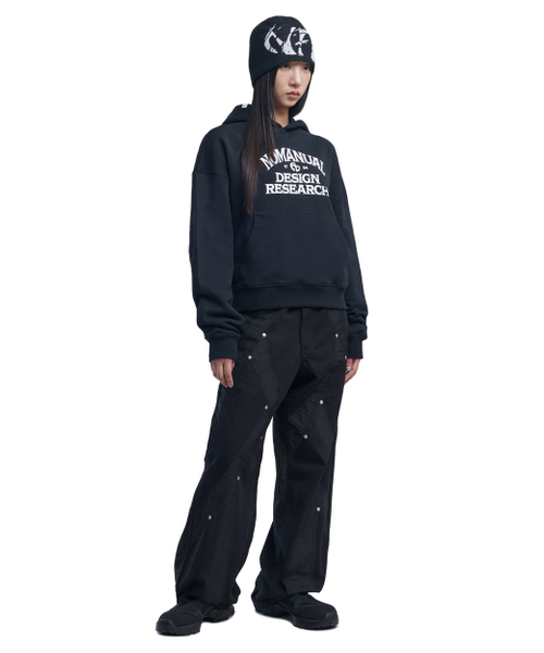 NOMANUAL(NOMANUAL)の「A.G HOODIE - BLACK(パーカー・レディース・その他・SMALL/MEDIUM/LARGE/X-LARGE)」の5枚目の写真