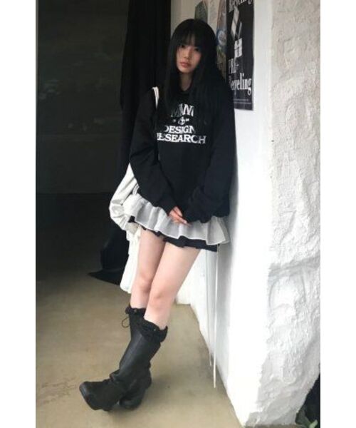 NOMANUAL(NOMANUAL)の「A.G HOODIE - BLACK(パーカー・レディース・その他・SMALL/MEDIUM/LARGE/X-LARGE)」の22枚目の写真