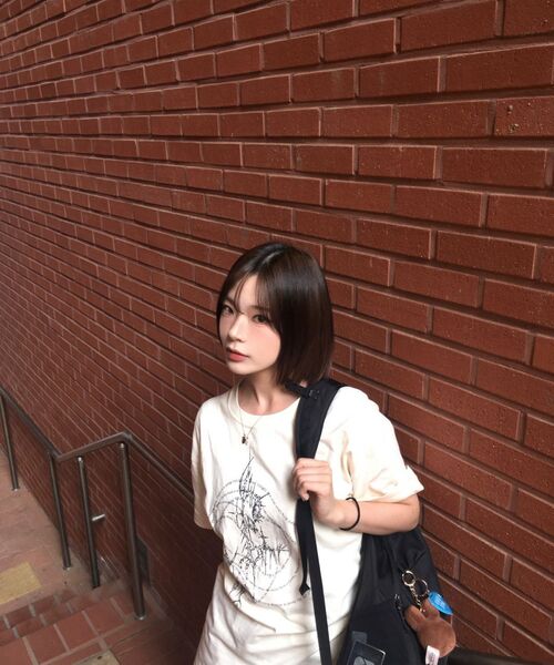 DEFGARMENTS（デフグラメンツ）の「PIG HUMAN FORM T-SHIRTS [GRAY]（Tシャツ/カットソー・レディース・その他・MEDIUM/LARGE）」の7枚目の写真