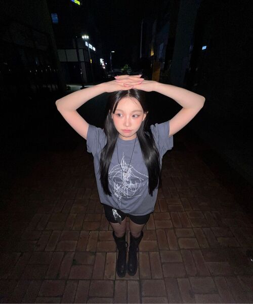 DEFGARMENTS（デフグラメンツ）の「PIG HUMAN FORM T-SHIRTS [GRAY]（Tシャツ/カットソー・レディース・その他・MEDIUM/LARGE）」の9枚目の写真