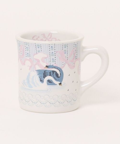 Cath Kidston（キャスキッドソン）の「マグカップ（グラス/マグカップ/タンブラー・レディース・オレンジ/ピンク/ホワイト/アイボリー・FREE）」の2枚目の写真