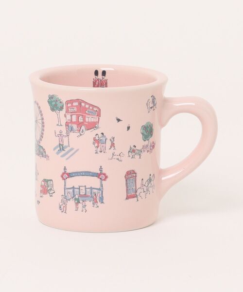 Cath Kidston（キャスキッドソン）の「マグカップ（グラス/マグカップ/タンブラー・レディース・オレンジ/ピンク/ホワイト/アイボリー・FREE）」の3枚目の写真