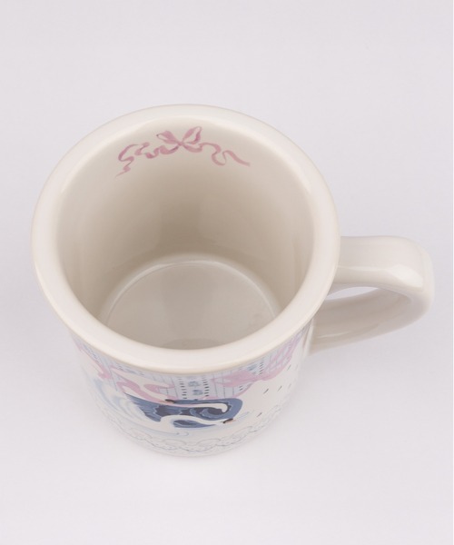 Cath Kidston（キャスキッドソン）の「マグカップ（グラス/マグカップ/タンブラー・レディース・オレンジ/ピンク/ホワイト/アイボリー・FREE）」の9枚目の写真