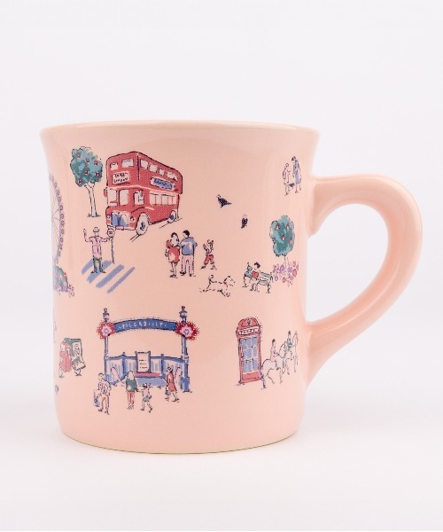 Cath Kidston（キャスキッドソン）の「マグカップ（グラス/マグカップ/タンブラー・レディース・オレンジ/ピンク/ホワイト/アイボリー・FREE）」の16枚目の写真