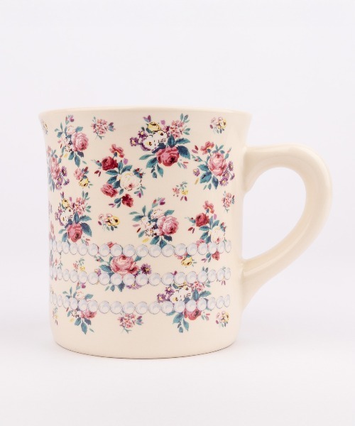 Cath Kidston（キャスキッドソン）の「マグカップ（グラス/マグカップ/タンブラー・レディース・オレンジ/ピンク/ホワイト/アイボリー・FREE）」の12枚目の写真