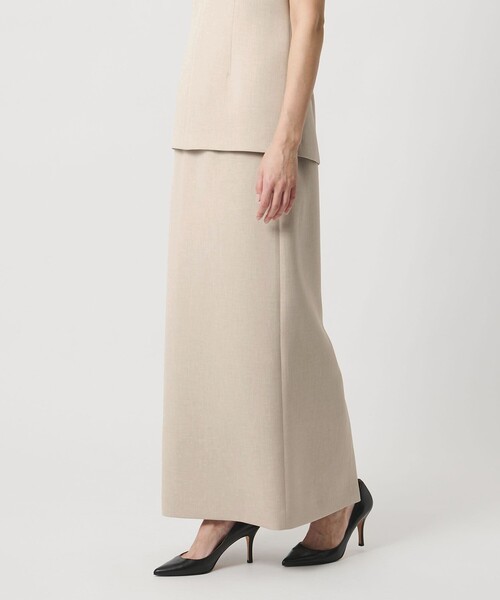 MARW UNITED ARROWS（マルゥ ユナイテッドアローズ）の「＜MARW UNITED ARROWS＞バックスリット タイト スカート（スカート・レディース・ナチュラル/ネイビー/ダークグレー・38/36/34）」の10枚目の写真