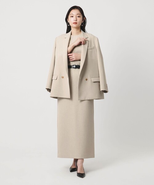 MARW UNITED ARROWS（マルゥ ユナイテッドアローズ）の「＜MARW UNITED ARROWS＞バックスリット タイト スカート（スカート・レディース・ナチュラル/ネイビー/ダークグレー・38/36/34）」の11枚目の写真