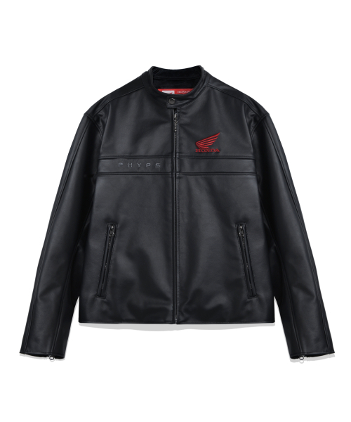 PHYPS MOTORCYCLE(フィップスモーターサイクル)の「Original Cow leather Jacket Black(ライダースジャケット・レディース・その他・LARGE/MEDIUM)」の3枚目の写真