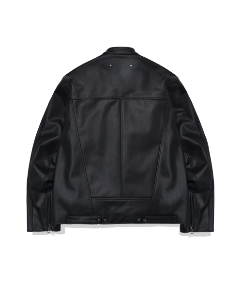 PHYPS MOTORCYCLE(フィップスモーターサイクル)の「Original Cow leather Jacket Black(ライダースジャケット・レディース・その他・LARGE/MEDIUM)」の4枚目の写真