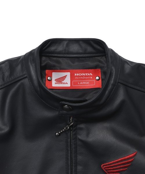 PHYPS MOTORCYCLE(フィップスモーターサイクル)の「Original Cow leather Jacket Black(ライダースジャケット・レディース・その他・LARGE/MEDIUM)」の6枚目の写真