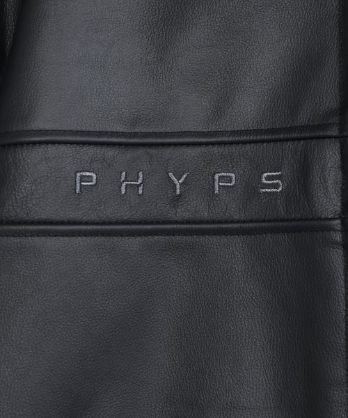 PHYPS MOTORCYCLE(フィップスモーターサイクル)の「Original Cow leather Jacket Black(ライダースジャケット・レディース・その他・LARGE/MEDIUM)」の10枚目の写真