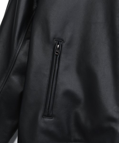 PHYPS MOTORCYCLE(フィップスモーターサイクル)の「Original Cow leather Jacket Black(ライダースジャケット・レディース・その他・LARGE/MEDIUM)」の11枚目の写真