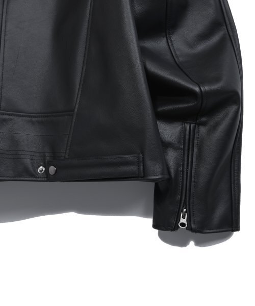 PHYPS MOTORCYCLE(フィップスモーターサイクル)の「Original Cow leather Jacket Black(ライダースジャケット・レディース・その他・LARGE/MEDIUM)」の13枚目の写真