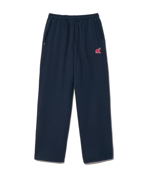 PHYPS MOTORCYCLE(フィップスモーターサイクル)の「Silky Boa Wing logo Sweat Pants_Navy(スウェットパンツ・レディース・その他・SMALL/MEDIUM/LARGE/X-LARGE)」の2枚目の写真