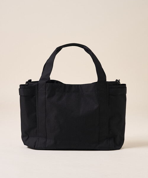 FREAK'S STORE（フリークスストア）の「ROOTOTE × FREAK'S STORE/ルートート ＜ショルダーストラップ付＞別注 ミディアムポケッツ D 撥水 トートバッグ ジャガードストラップ/ママバッグ/A4サイズトートバッグ/大容量トートバッグ（トートバッグ・レディース・ブラウン/グレー/ブラック・ONE SIZE）」の21枚目の写真