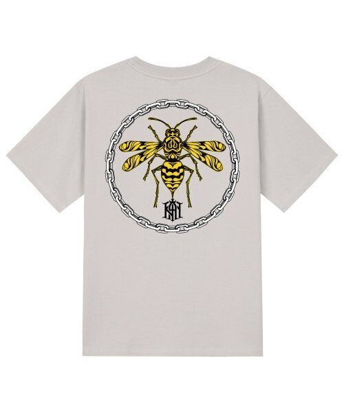KAN6312(カン6312)の「KTC0045 バンブルビー 半袖Tシャツ - ベージュ(Tシャツ/カットソー・メンズ・その他・LARGE/MEDIUM/SMALL/X-LARGE)」の1枚目の写真