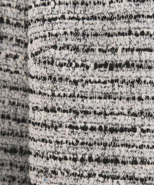 INDIVI(インディヴィ)の「【セレモニー/洗える】ミックスツイードライトジャケット(ノーカラージャケット・レディース・ネイビー系3/ホワイト系6/サックスブルー系3/ホワイト系8・40/38/36/19/15 /13/05)」の12枚目の写真