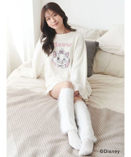 MERCURYDUO（マーキュリーデュオ）の「【ディズニーコレクション】おしゃれキャット/ ルームウェアセットアップ（ルームウェア/パジャマ・レディース・ピンク/オフホワイト・FREE）」の18枚目の写真