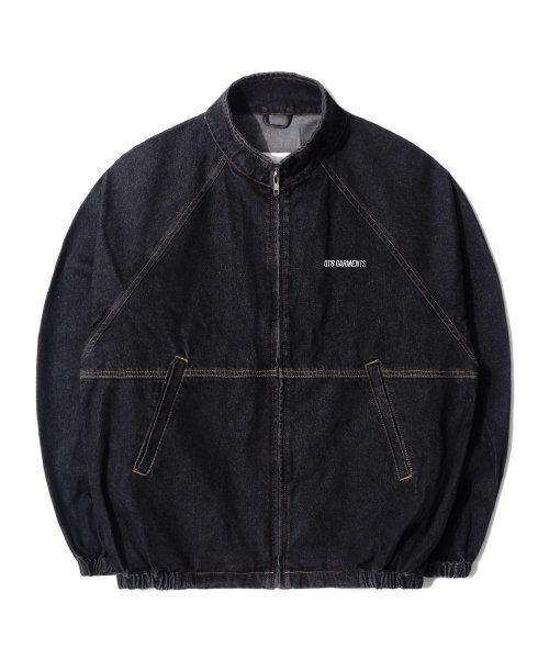QT8 GARMENTS(キューティーエイトガーメント)の「BN Denim Raglan Jacket (Black)(デニムジャケット・レディース・その他・MEDIUM/LARGE/X-LARGE)」の2枚目の写真