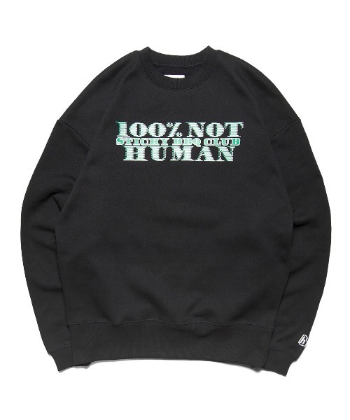 HAIGHT（ヘイト）の「ヘイト [HAIGHT]  - クルーネックスウェット [HTAW-243001 ALIEN BILL CREWNECK SWEAT]（スウェット・メンズ・グレー/ブラック/ホワイト・XX-LARGE/LARGE/X-LARGE）」の2枚目の写真