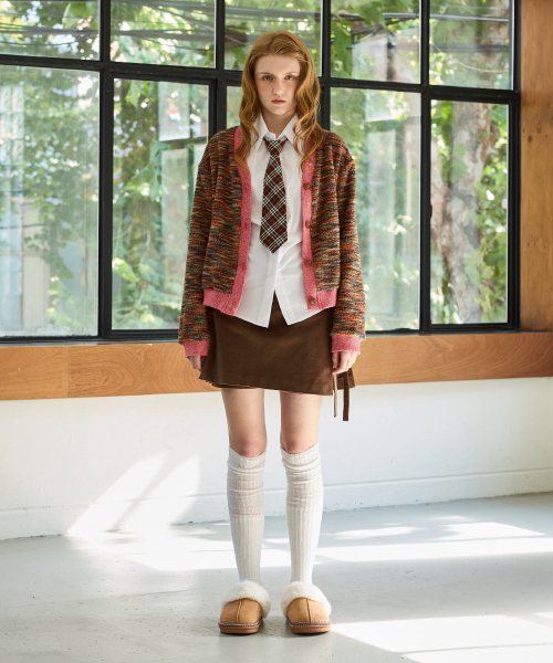 ARI(アリ)の「BONITA CARDIGAN / PINK(カーディガン/ボレロ・レディース・ピンク・FREE)」の2枚目の写真
