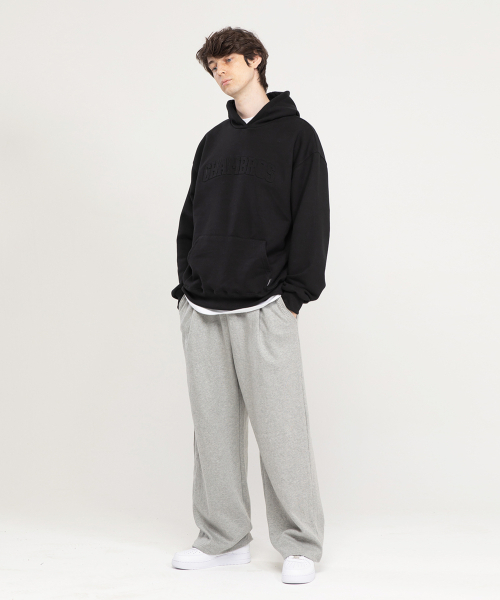 CHAMBROS（チャンブロス）の「ポイントロゴピンタックワイドスウェットパンツ[グレー]（スウェットパンツ・レディース・その他・SMALL/MEDIUM/LARGE/4/3/2/1/X-LARGE）」の4枚目の写真