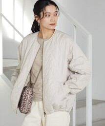 green label relaxing | ダイヤ キルティング ブルゾン 撥水(ブルゾン)