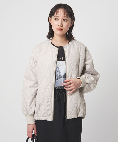 ダイヤ キルティング ブルゾン 撥水（ブルゾン）｜green label