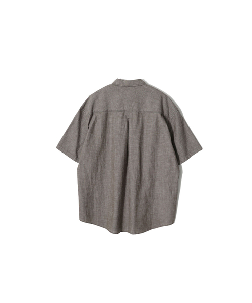 HORLISUN(ホーリーサン)の「プールセルビッジダンガリーシャツスペインオリーブ(シャツ/ブラウス・レディース・その他・SMALL/MEDIUM/LARGE)」の2枚目の写真