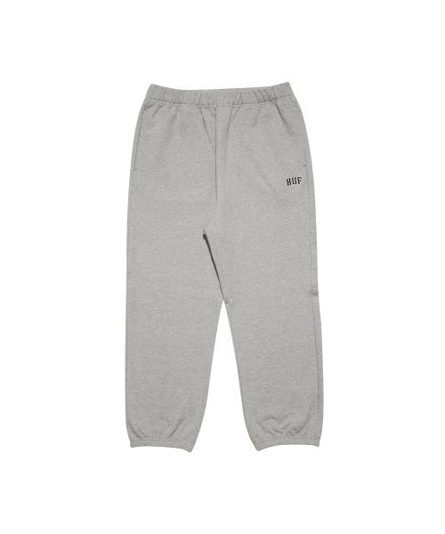 HUF ARCH LOGO SWEATPANTS [GREY]