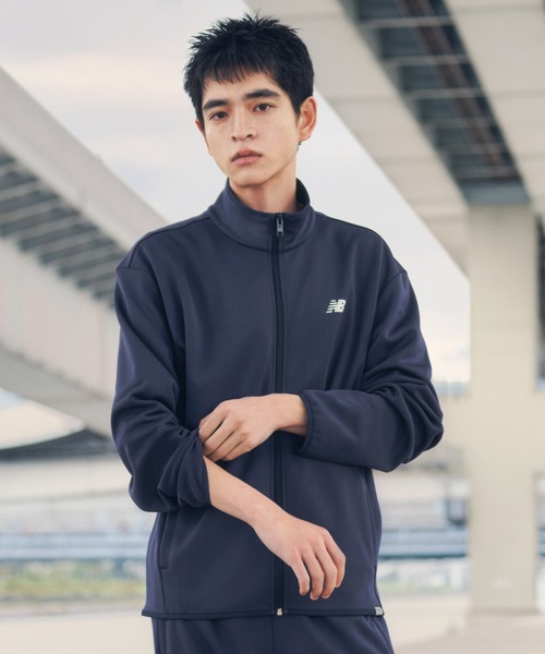 セール】ニットトラックジャケット（ジャージ）｜New Balance