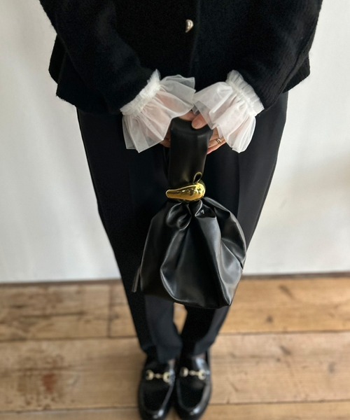 Kotoe(コトエ)の「チュール袖 アームカバー 付け袖(アームカバー・レディース・ブラック/ホワイト・FREE)」の13枚目の写真