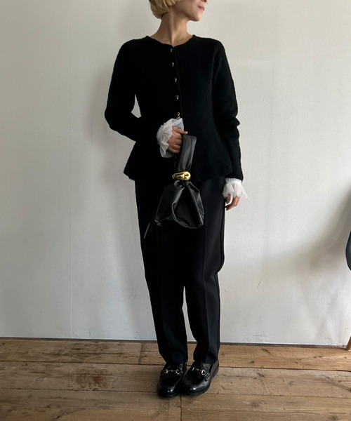 Kotoe(コトエ)の「チュール袖 アームカバー 付け袖(アームカバー・レディース・ブラック/ホワイト・FREE)」の12枚目の写真