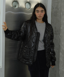 [CORE] QUILTED JACKET - BLACK
