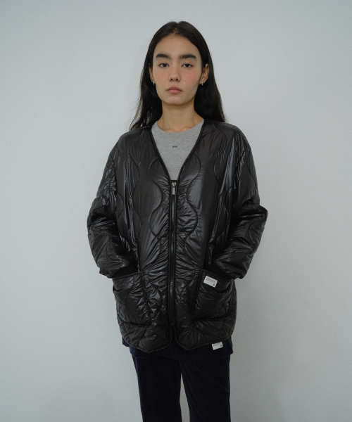 EN OR（エンオール）の「[CORE] QUILTED JACKET - BLACK（ダウンジャケット/コート・レディース・その他・FREE）」の4枚目の写真