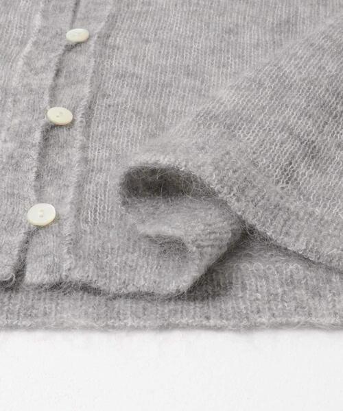 URBAN RESEARCH（アーバンリサーチ）の「シアーモヘヤカーディガン（カーディガン/ボレロ・レディース・ライトグレー/イエロー/ネイビー・FREE）」の16枚目の写真