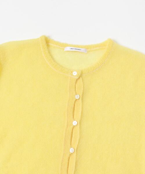 URBAN RESEARCH(アーバンリサーチ)の「シアーモヘヤカーディガン(カーディガン/ボレロ・レディース・ネイビー/イエロー/ライトグレー・FREE)」の13枚目の写真