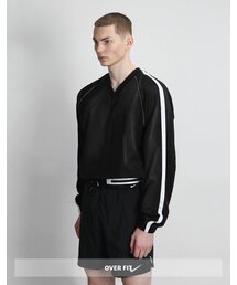 RVD（アールブイディー）の「アウトドアVネックウインドブレーカー（ブラック）（ナイロンジャケット）」