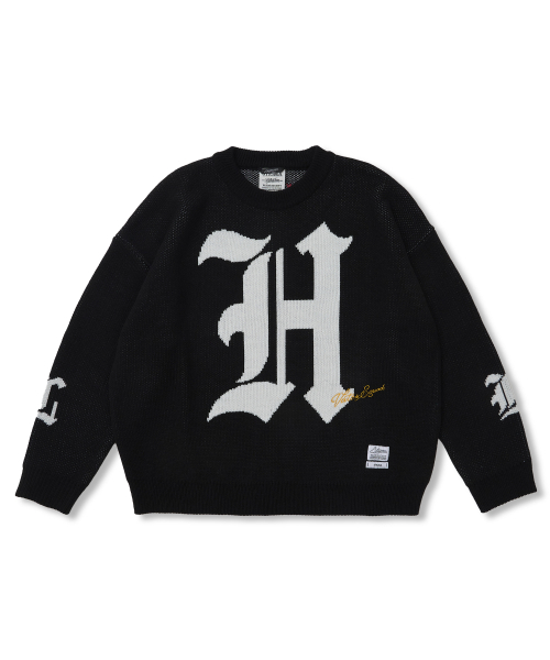 STIGMA(スティグマ)の「Hell Oversized Knit Crewneck(ニット/セーター・メンズ・その他・MEDIUM/LARGE/X-LARGE)」の1枚目の写真