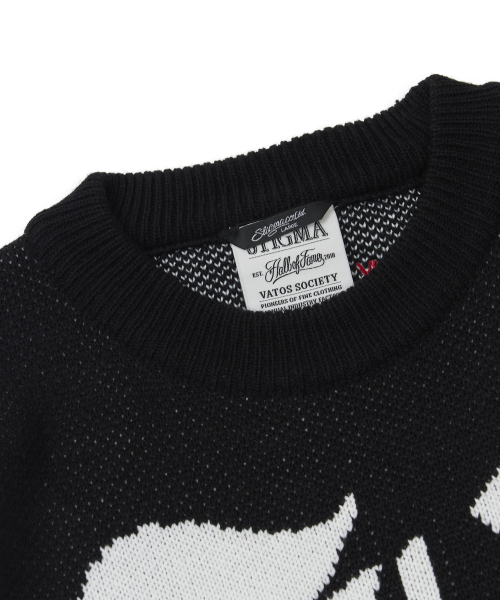 STIGMA(スティグマ)の「Hell Oversized Knit Crewneck(ニット/セーター・メンズ・その他・MEDIUM/LARGE/X-LARGE)」の3枚目の写真