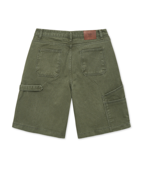 WEST GRAND BOULEVARD(ウエストグランドブルバード)の「カチオンウォッシュドダブルニカーペンターパンツ KHAKI(その他パンツ・メンズ・その他・MEDIUM/X-LARGE/XX-LARGE/LARGE)」の7枚目の写真