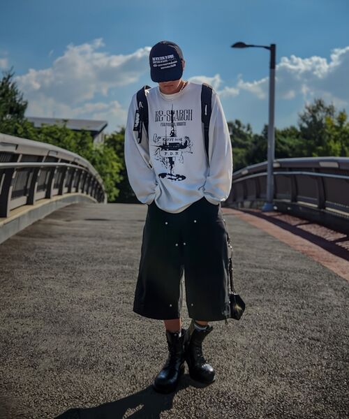 FDR（エフディーアール）の「Painted Castle Waffle Long sleeve Cream（Tシャツ/カットソー・メンズ・その他・SMALL/MEDIUM/LARGE）」の12枚目の写真