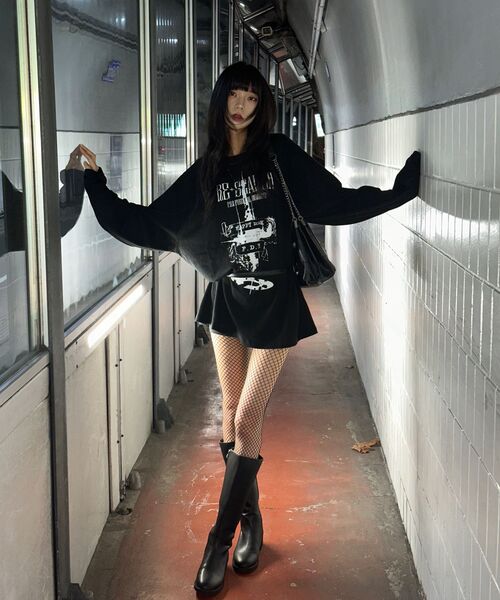 FDR（エフディーアール）の「Painted Castle Waffle Long sleeve Cream（Tシャツ/カットソー・メンズ・その他・SMALL/MEDIUM/LARGE）」の14枚目の写真