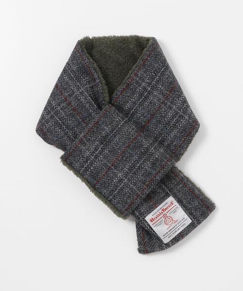 HARRIS TWEED(ハリスツイード)の「HARRIS TWEED中綿マフラー(マフラー・メンズ・ネイビー/チャコールグレー/ブラウン・ONE)」の14枚目の写真