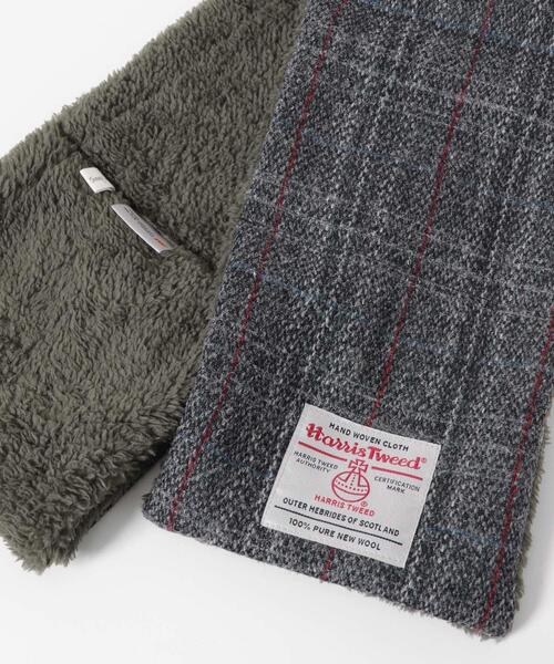 HARRIS TWEED(ハリスツイード)の「HARRIS TWEED中綿マフラー(マフラー・メンズ・ネイビー/チャコールグレー/ブラウン・ONE)」の15枚目の写真