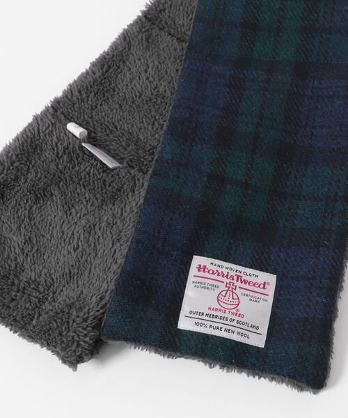 HARRIS TWEED(ハリスツイード)の「HARRIS TWEED中綿マフラー(マフラー・メンズ・ネイビー/チャコールグレー/ブラウン・ONE)」の10枚目の写真