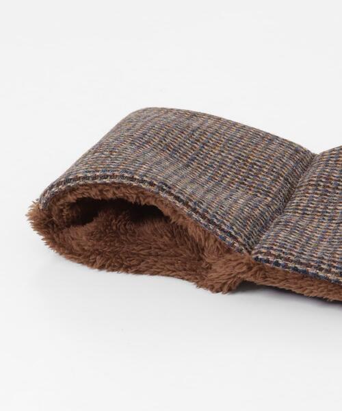 HARRIS TWEED(ハリスツイード)の「HARRIS TWEED中綿マフラー(マフラー・メンズ・ネイビー/チャコールグレー/ブラウン・ONE)」の8枚目の写真