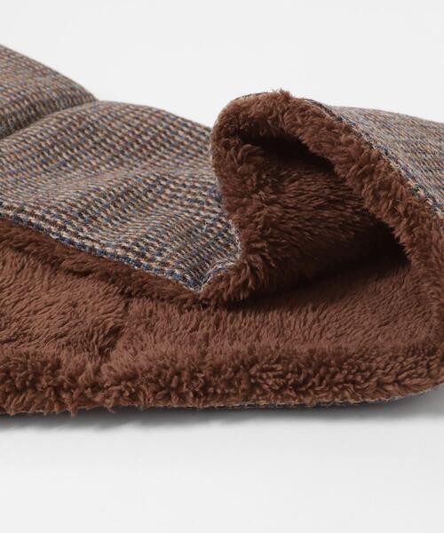 HARRIS TWEED(ハリスツイード)の「HARRIS TWEED中綿マフラー(マフラー・メンズ・ネイビー/チャコールグレー/ブラウン・ONE)」の9枚目の写真