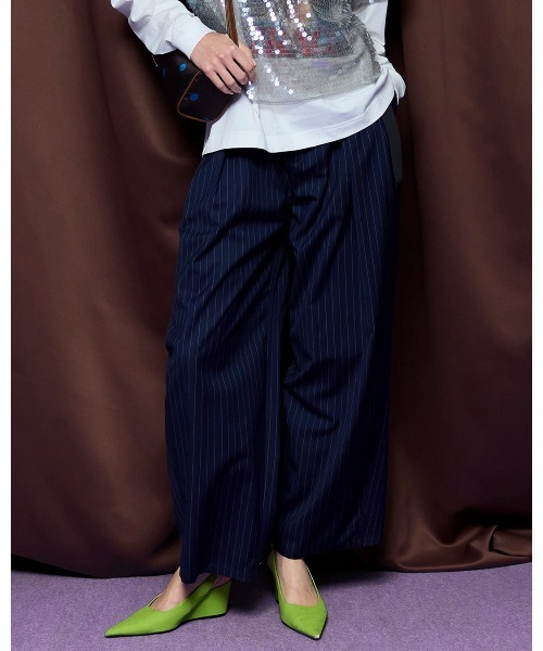 Tunnel Loop Belt Set Pants/トンネルループベルトセットパンツ