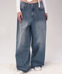 AVANDRESS／ビンテージワイドデニムパンツ